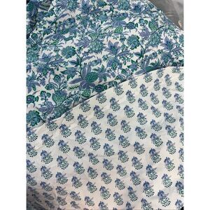 POTTERY BARN Teen - FULL SIZE Reversible Duvet Cover and 2 Sheet Set-Organic Cot